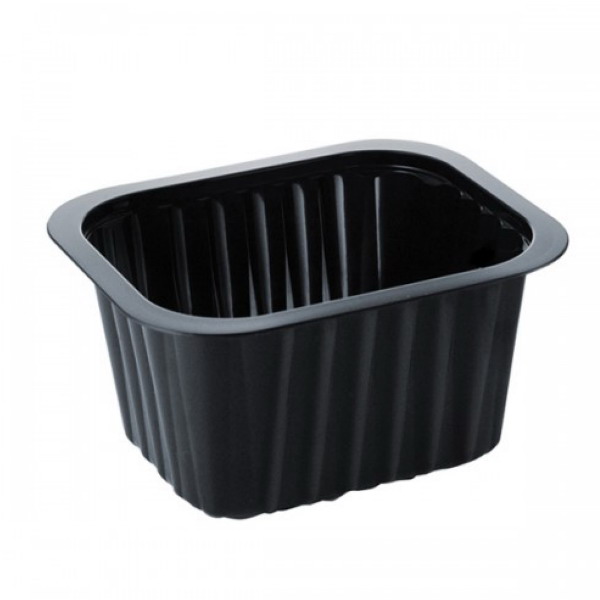 Barquette à sceller noir PP 470ml - 300 pcs